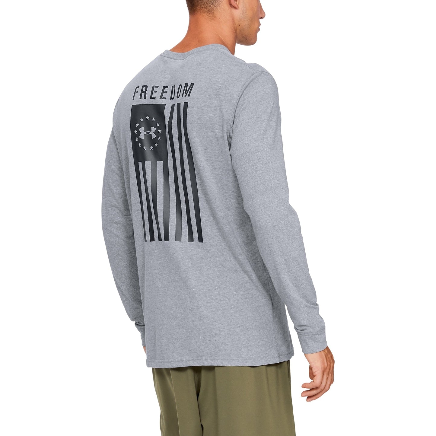 Under Armour Men's Freedom Flag Long Sleeve Tee Long Sleeve Shirts