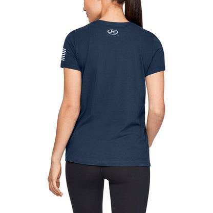 Under Armour Women's Freedom Logo T-Shirt T-Shirts