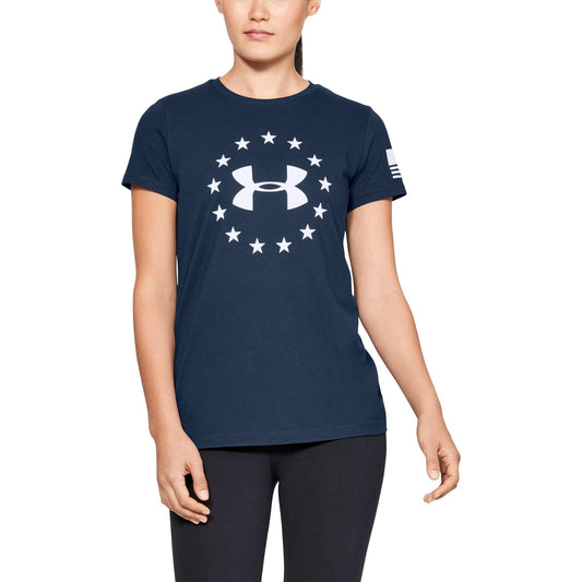 Under Armour Women's Freedom Logo T-Shirt T-Shirts