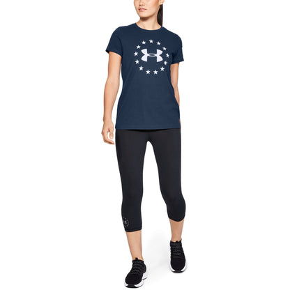 Under Armour Women's Freedom Logo T-Shirt T-Shirts