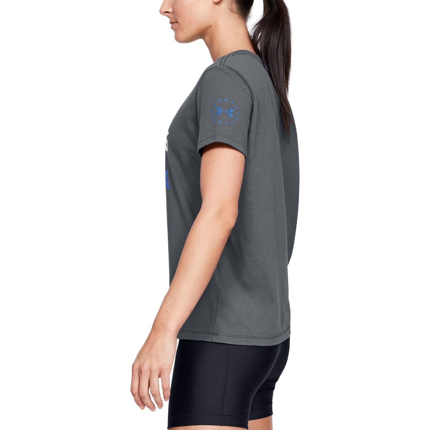 Under Armour Women's Freedom Usa Glitch T