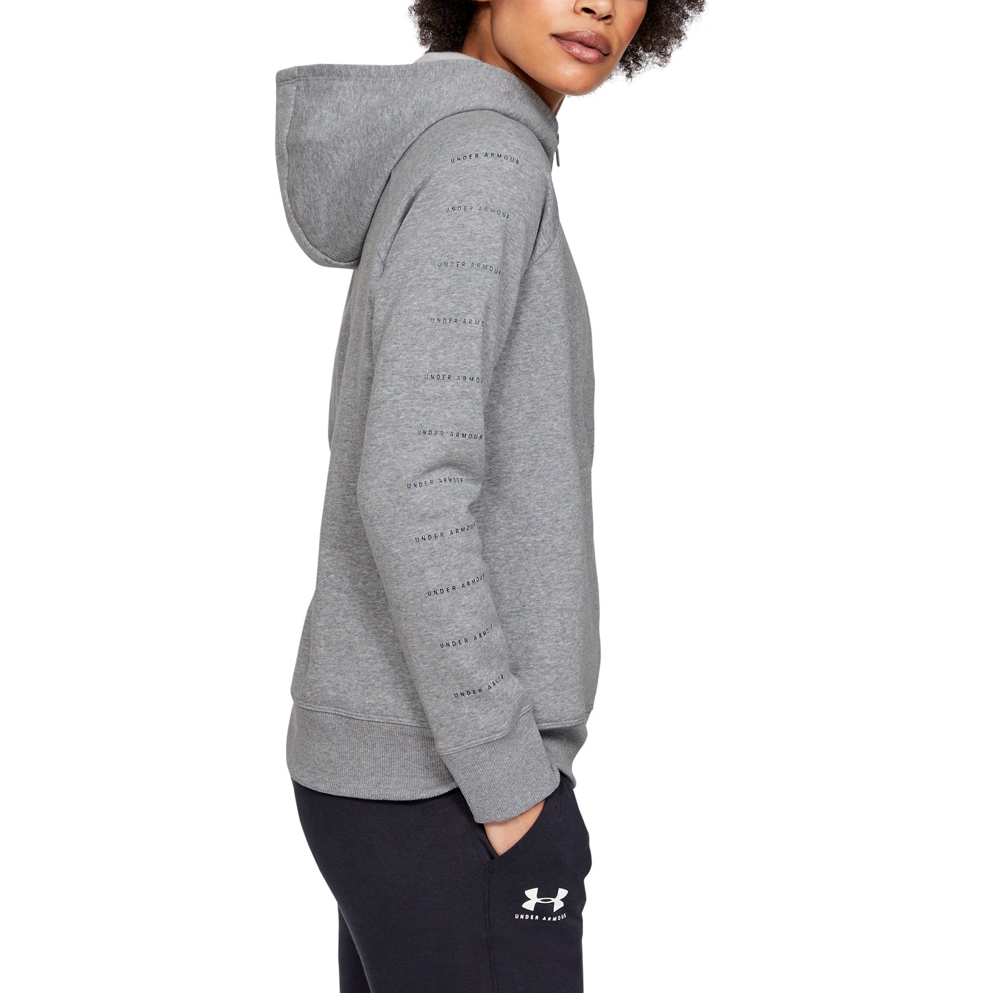 Under Armour Women's Rival Fleece Sportstyle Hoodie