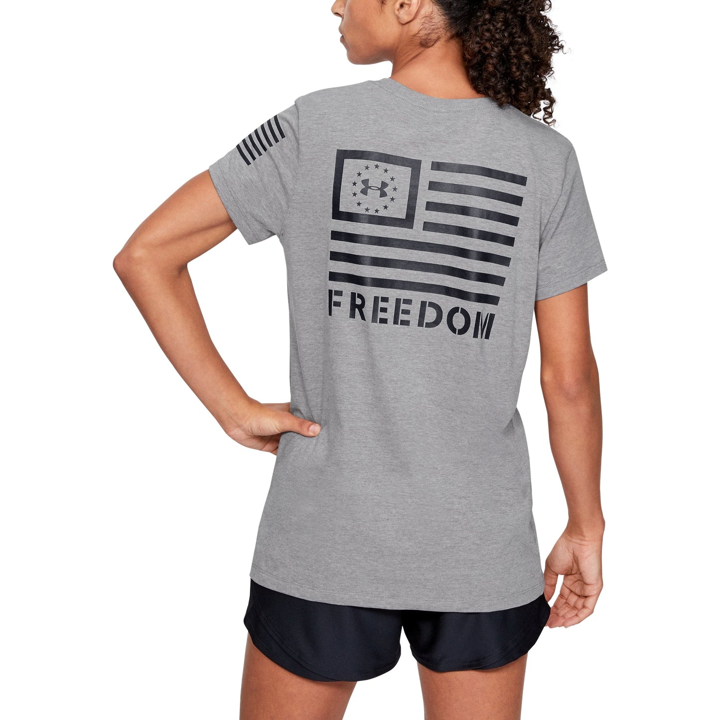 Under Armour Women's Freedom Banner T-Shirt T-Shirts