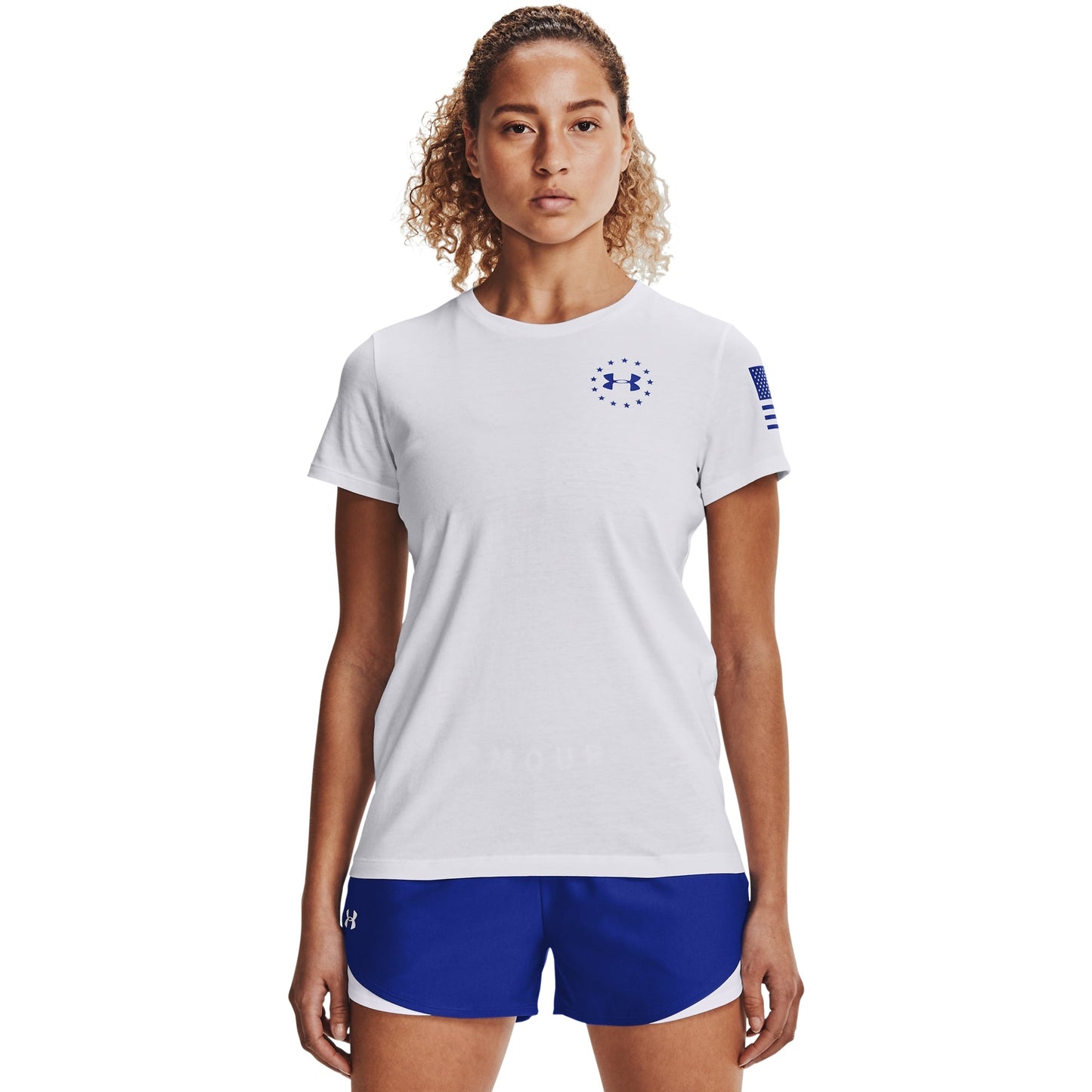 Under Armour Women's Freedom Banner T-Shirt T-Shirts