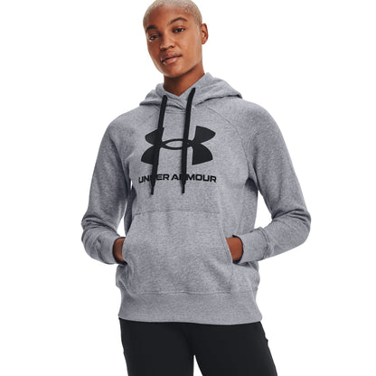 Under Armour Women's Rival Fleece Logo Hoodie Sweaters