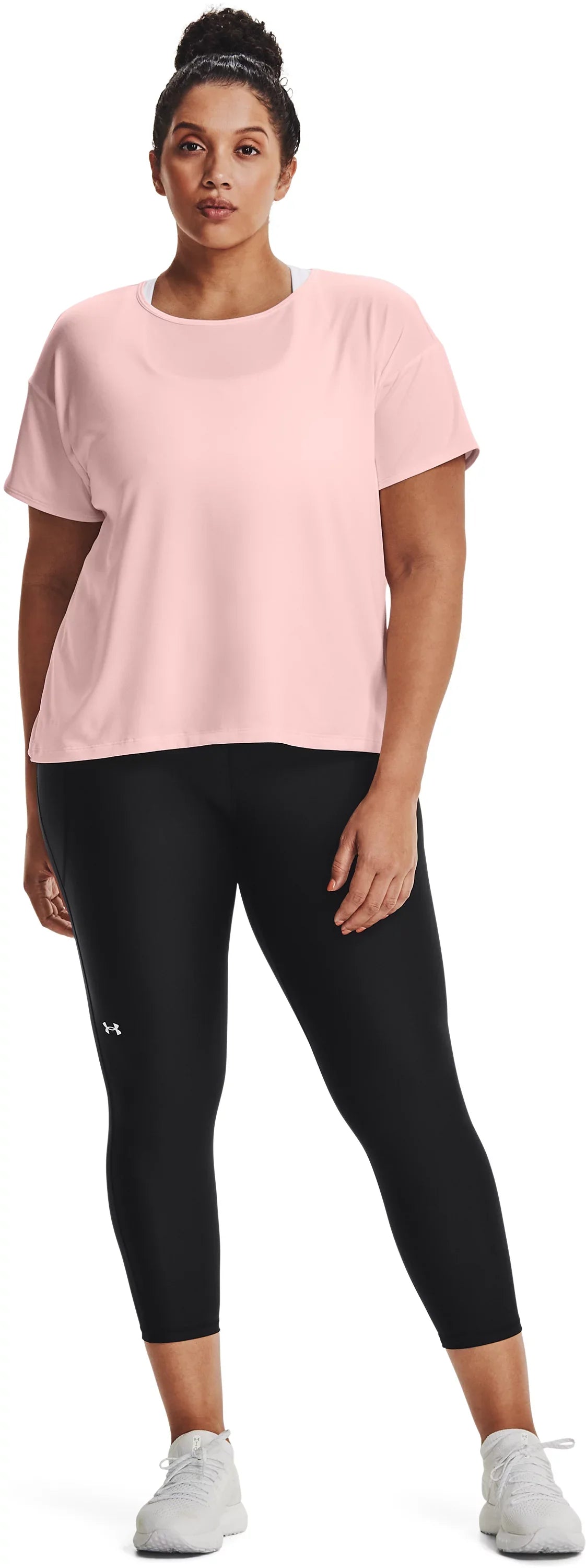 Under Armour Women's Heatgear No-Slip Waistband Ankle Leggings Pants