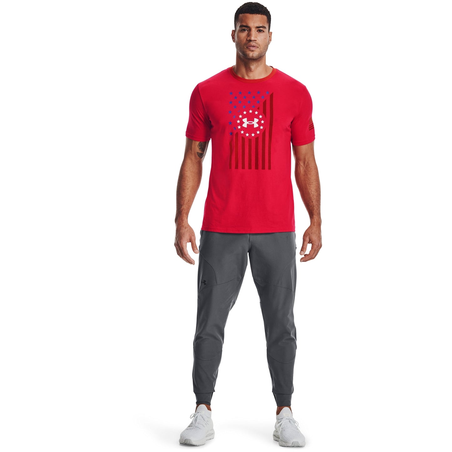 Under Armour Men's Freedom Chest Flag T-Shirt