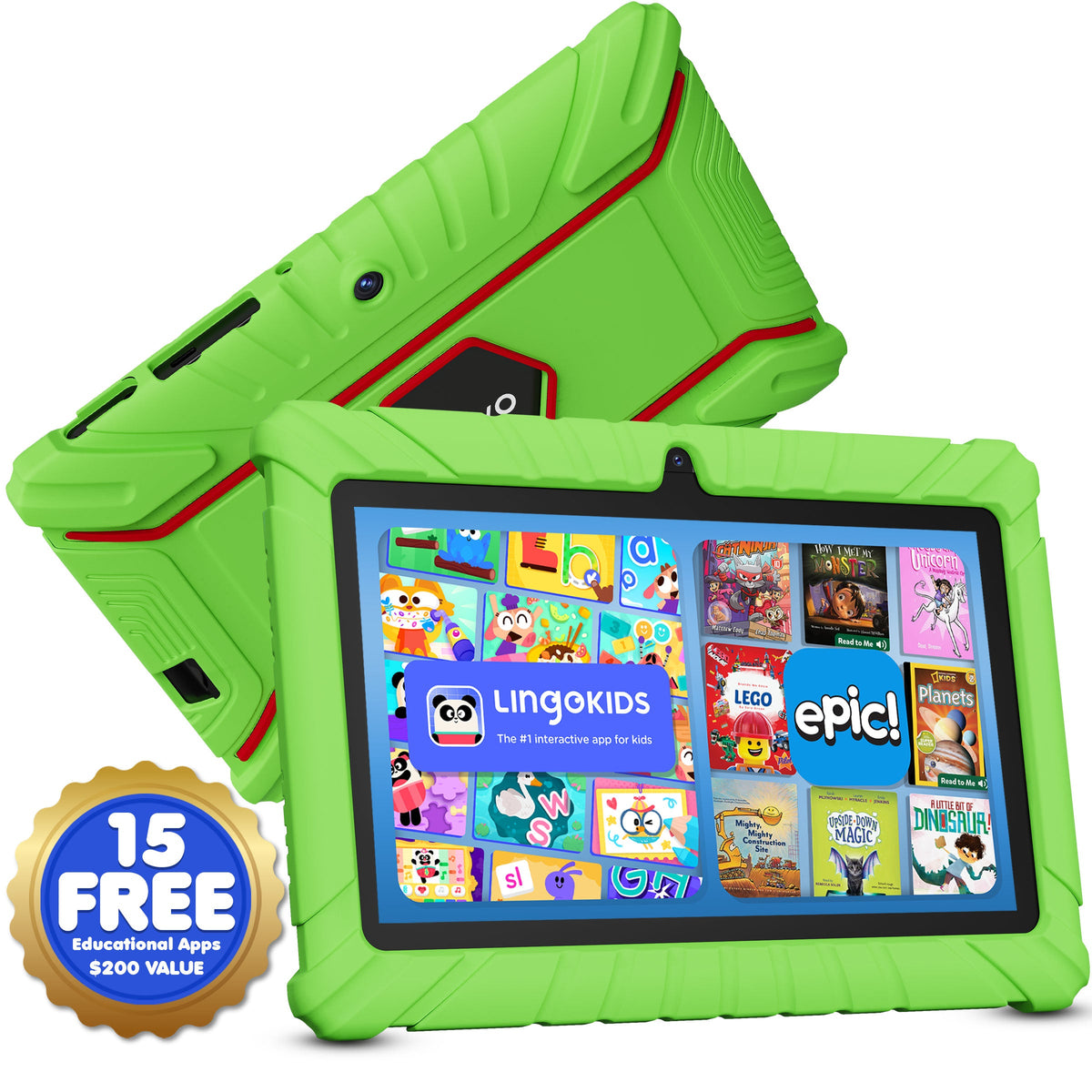 Contixo V8-2 - 7-Inch Kids Tablet - STEM Learning, 32GB, Wi-Fi, Parental Controls