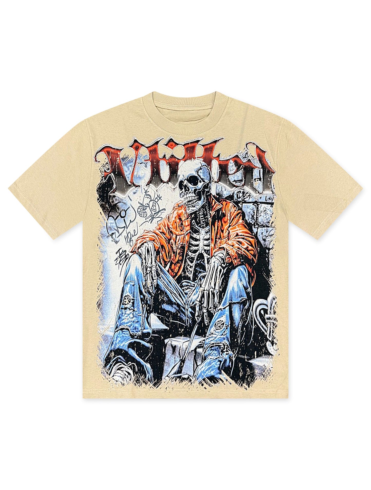 Vtilted Unstable Tee - Cream