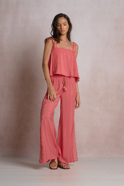 Vida Pant Pink Bright