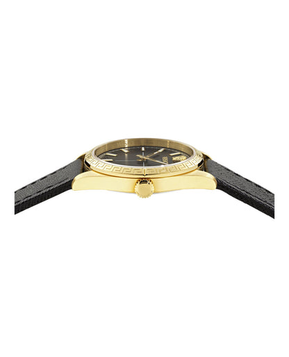 Versace  Millenyium Leather Watch