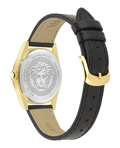 Versace  Millenyium Leather Watch