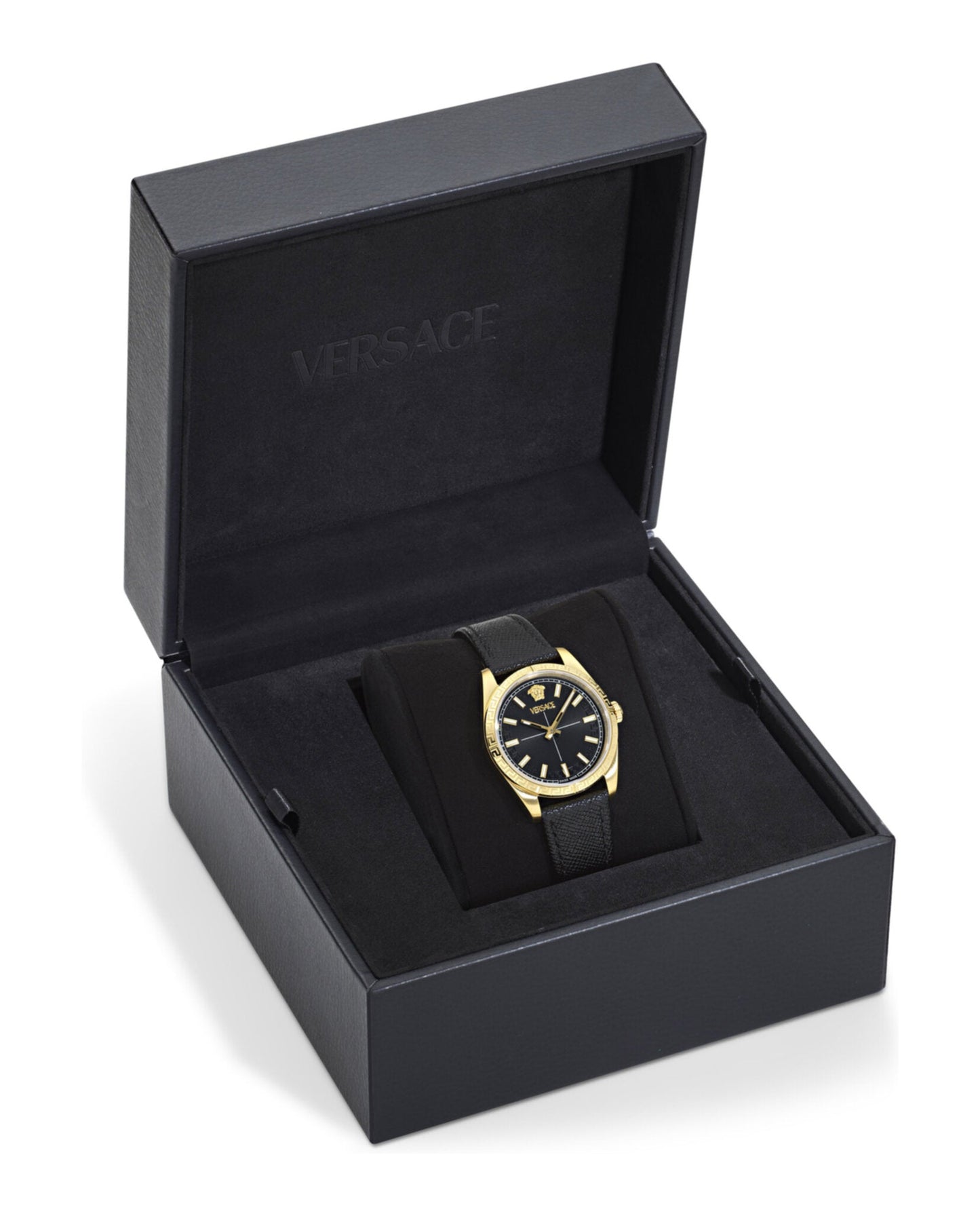 Versace  Millenyium Leather Watch