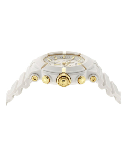 Versace  Real Active Chrono Silicone Watch