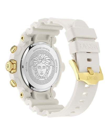 Versace  Real Active Chrono Silicone Watch