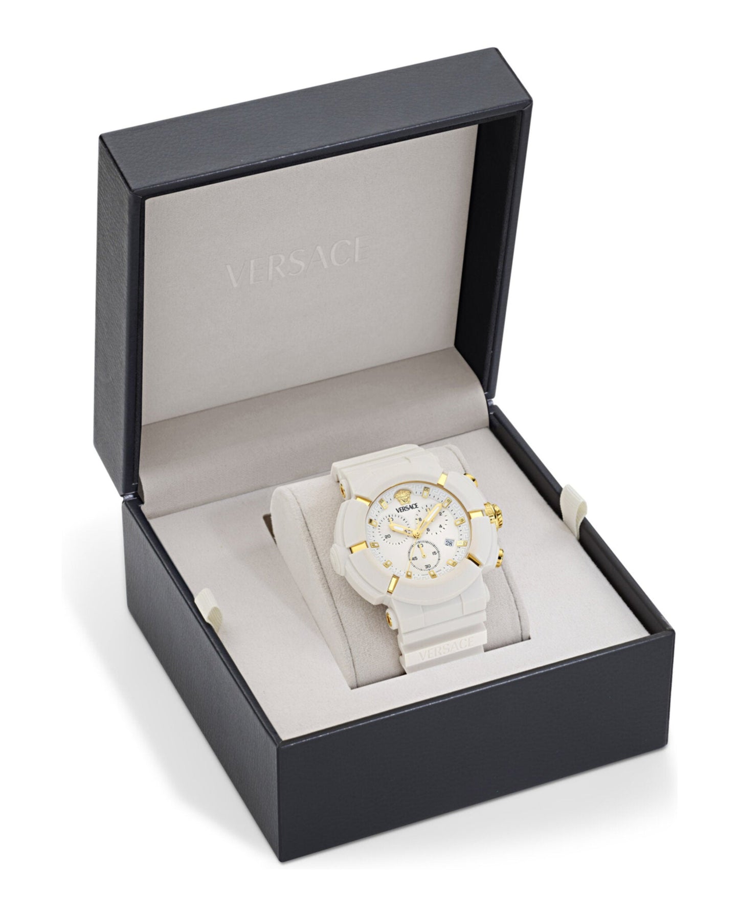 Versace  Real Active Chrono Silicone Watch