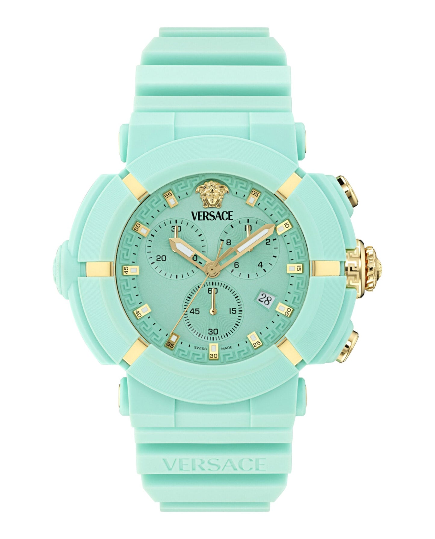 Versace  Real Active Chrono Silicone Watch