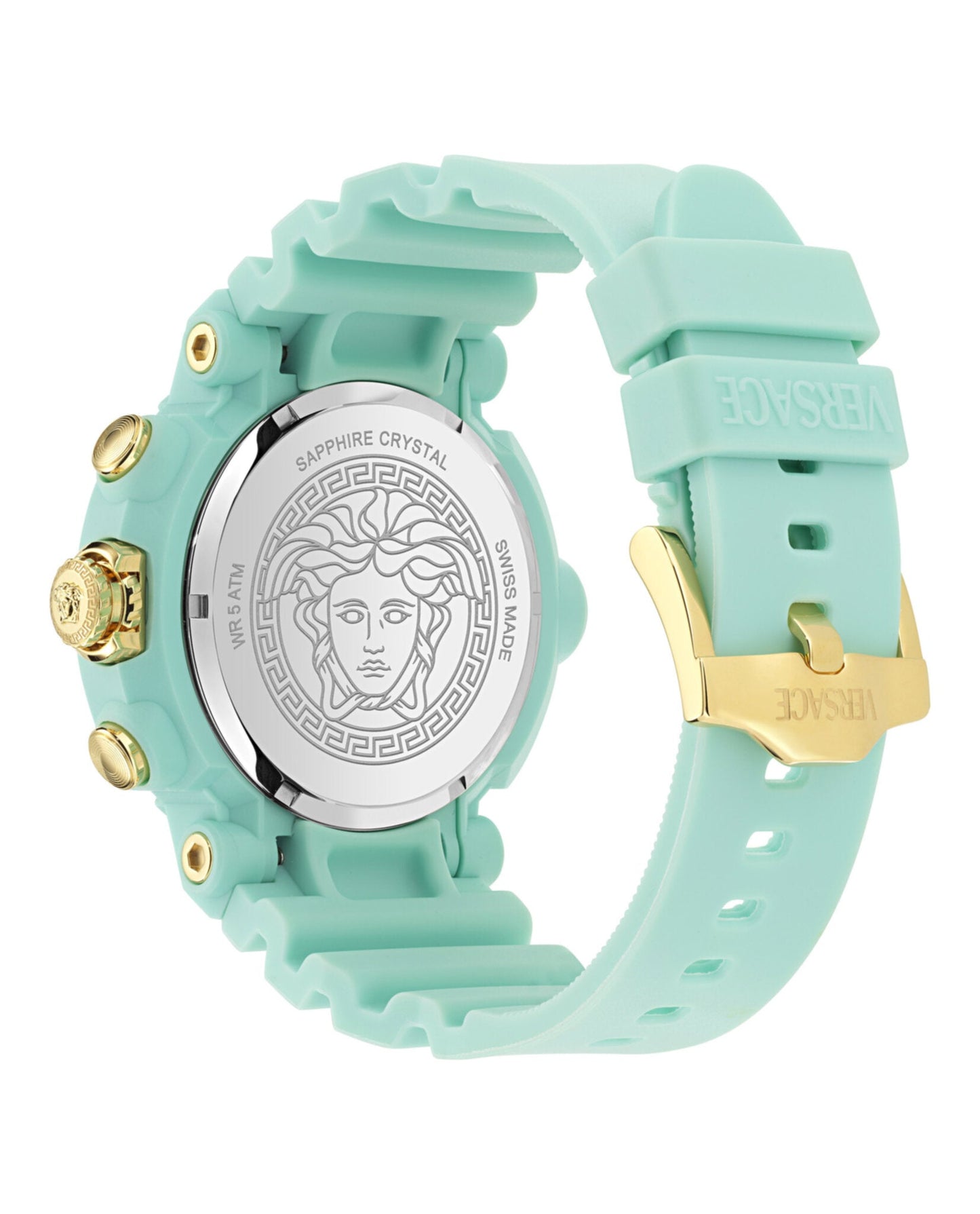 Versace  Real Active Chrono Silicone Watch