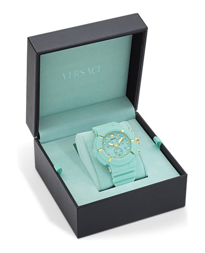Versace  Real Active Chrono Silicone Watch