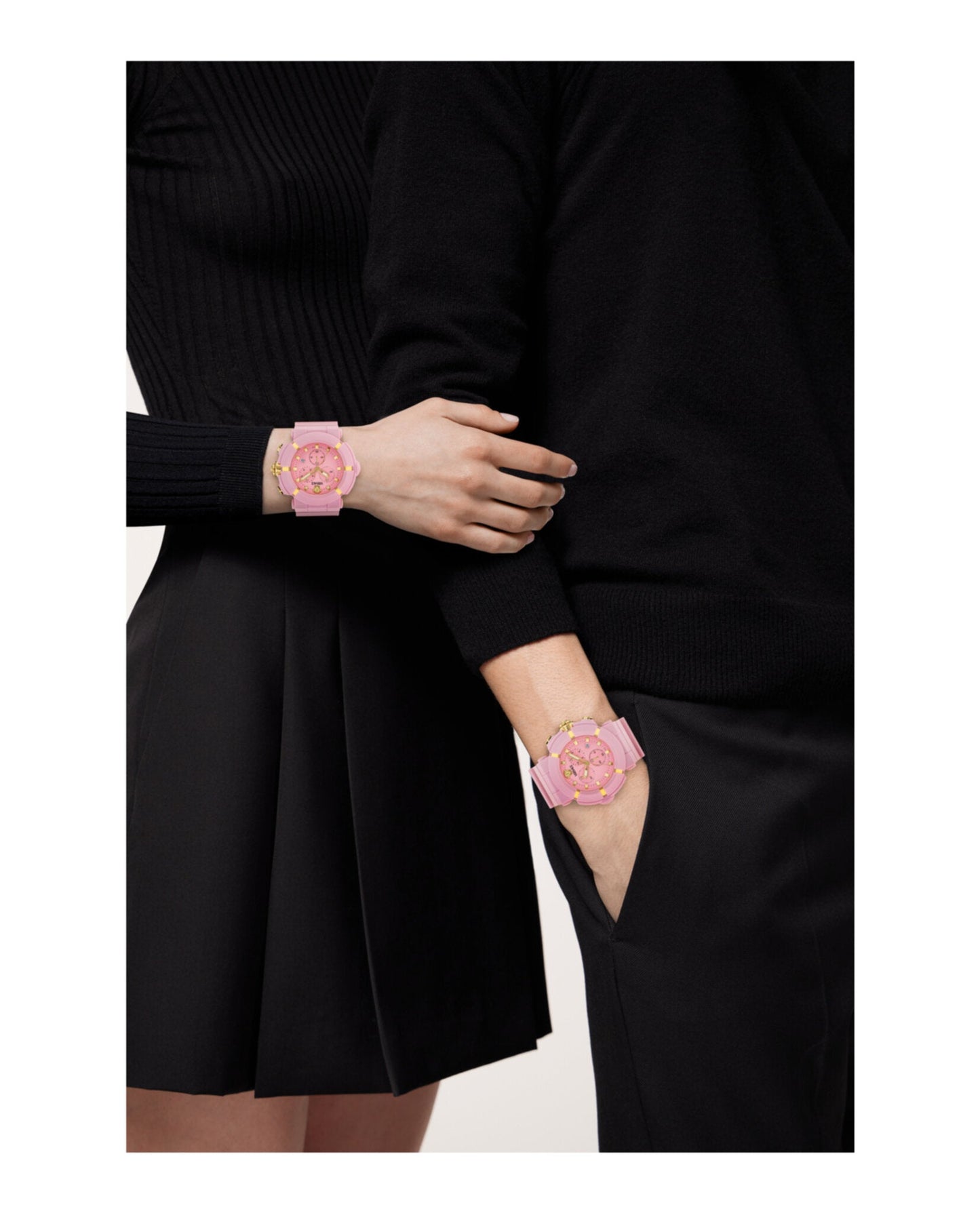 Versace  Real Active Chrono Silicone Watch