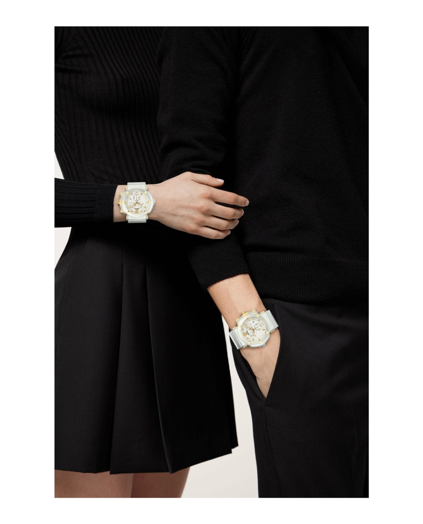 Versace  Real Active Chrono Silicone Watch