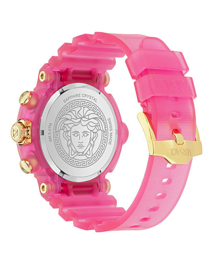 Versace  Real Active Chrono Silicone Watch