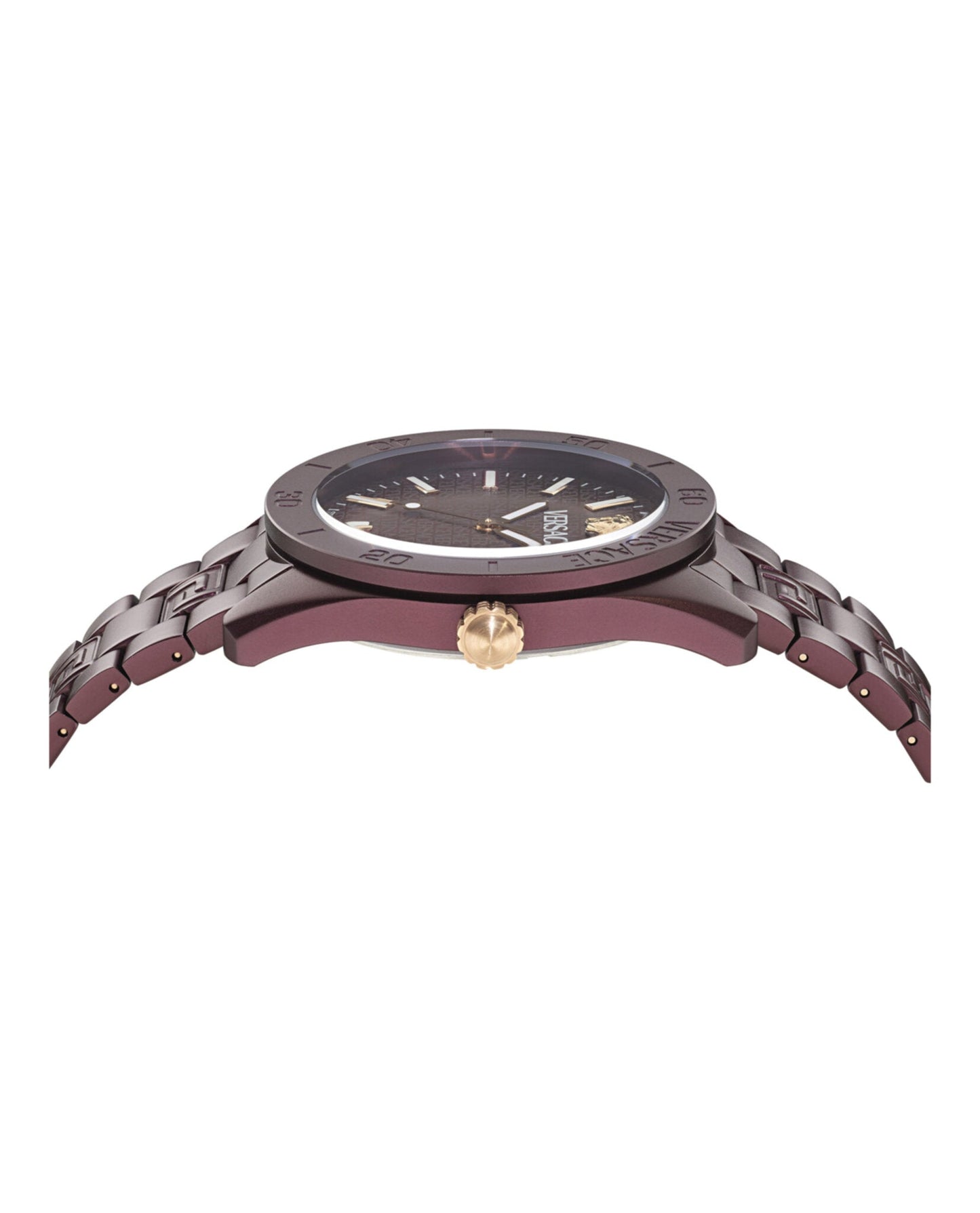Versace V-Dome Aluminum Bracelet Watch