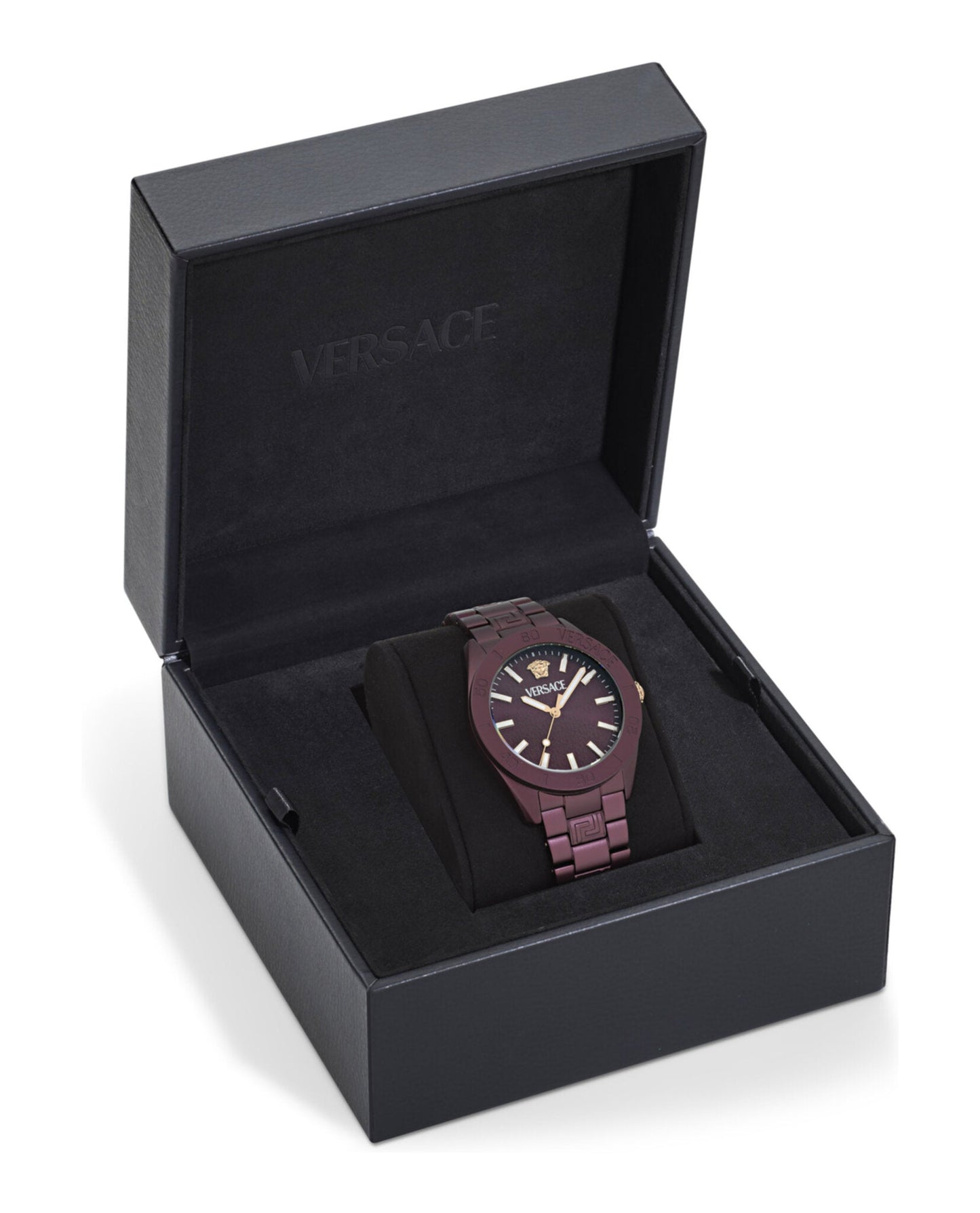 Versace V-Dome Aluminum Bracelet Watch