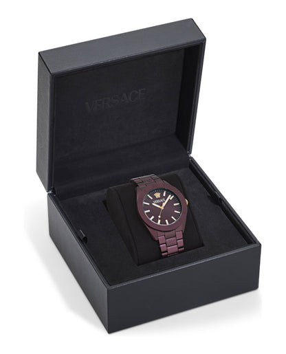 Versace V-Dome Aluminum Bracelet Watch