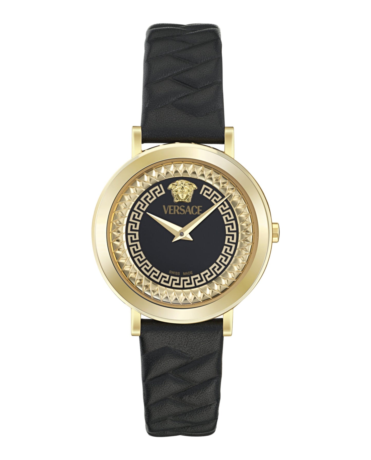 Versace  Delphinus Leather Watch