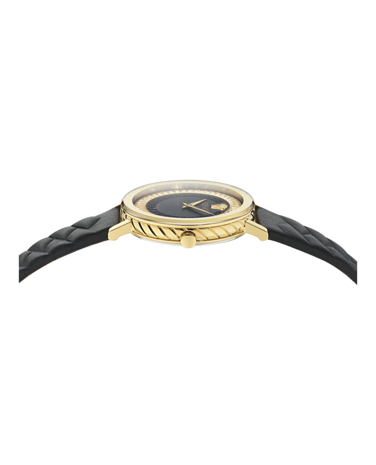 Versace  Delphinus Leather Watch