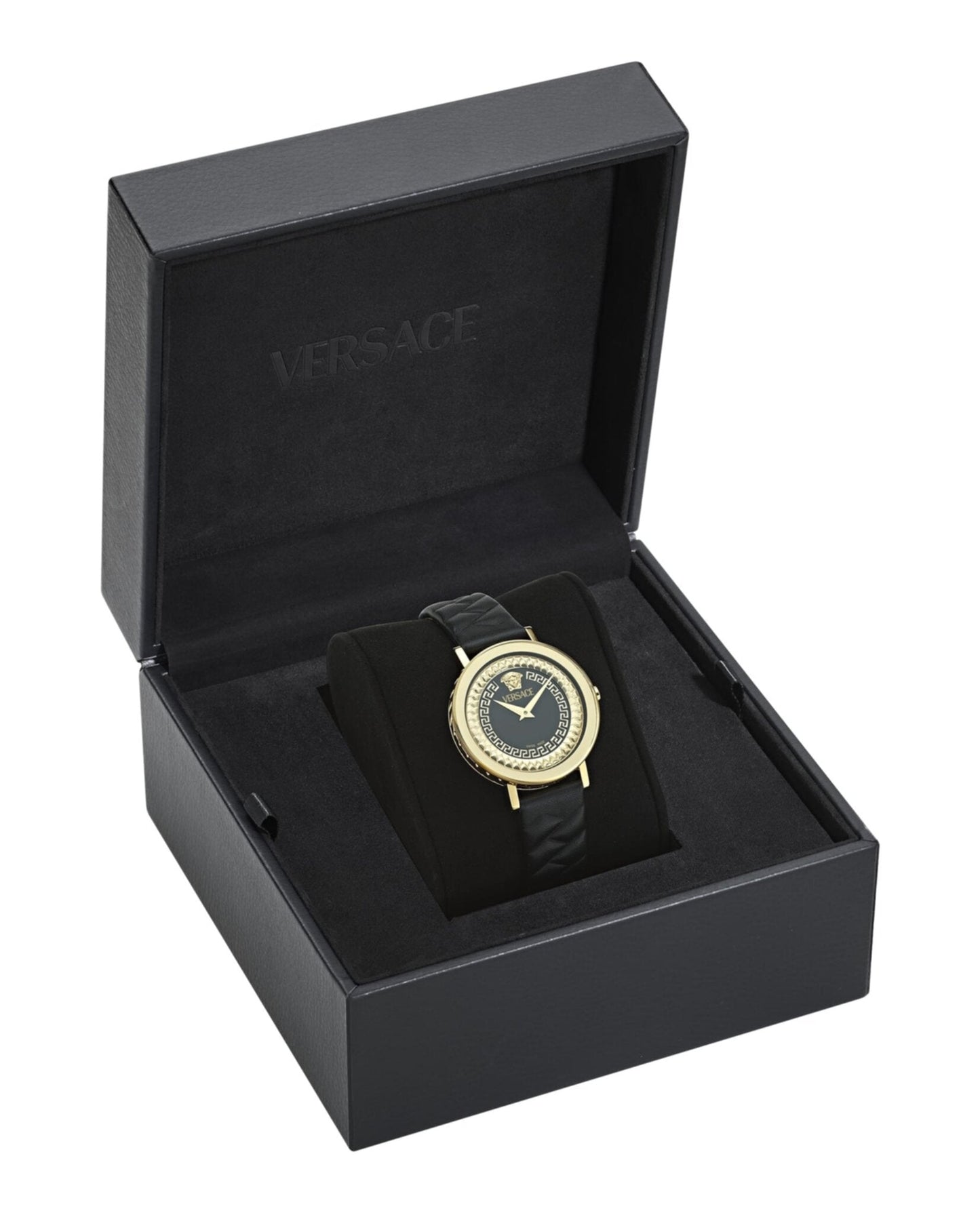 Versace  Delphinus Leather Watch