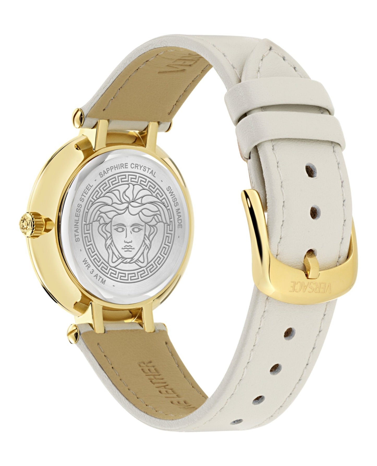 Versace  Antlia Leather Watch