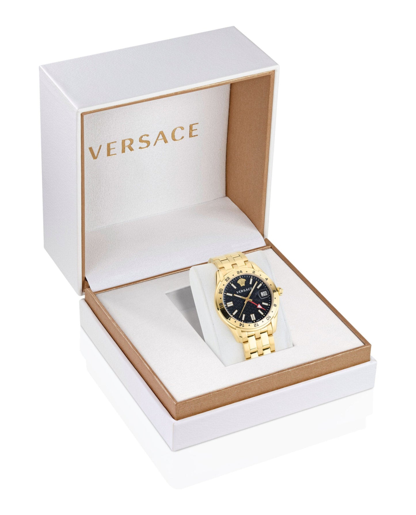 Versace Greca Time GMT Watch