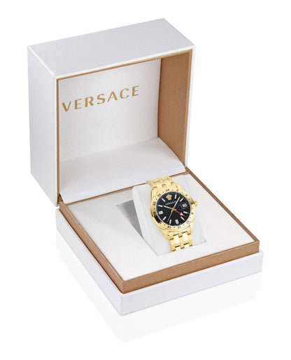 Versace Greca Time GMT Watch