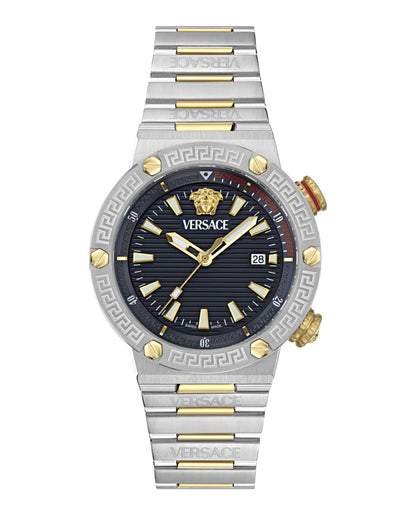Versace Greca Logo Diver Bracelet Watch