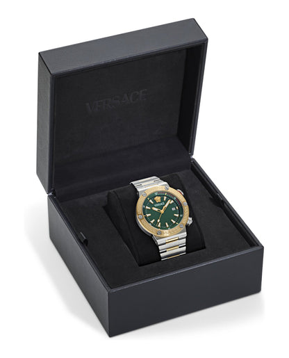 Versace Greca Logo Diver Bracelet Watch