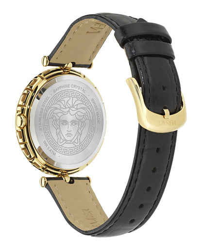Versace Medusa Heritage Leather Watch