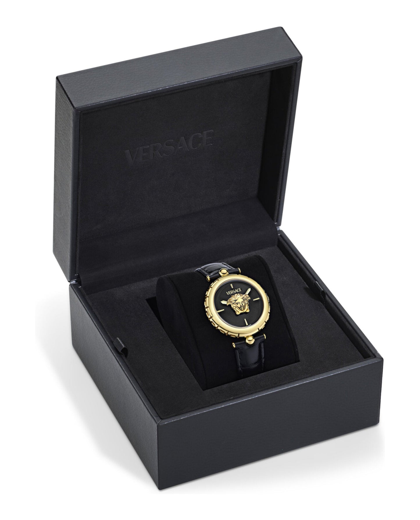 Versace Medusa Heritage Leather Watch