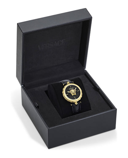 Versace Medusa Heritage Leather Watch