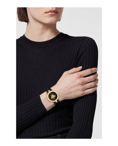 Versace Medusa Heritage Leather Watch