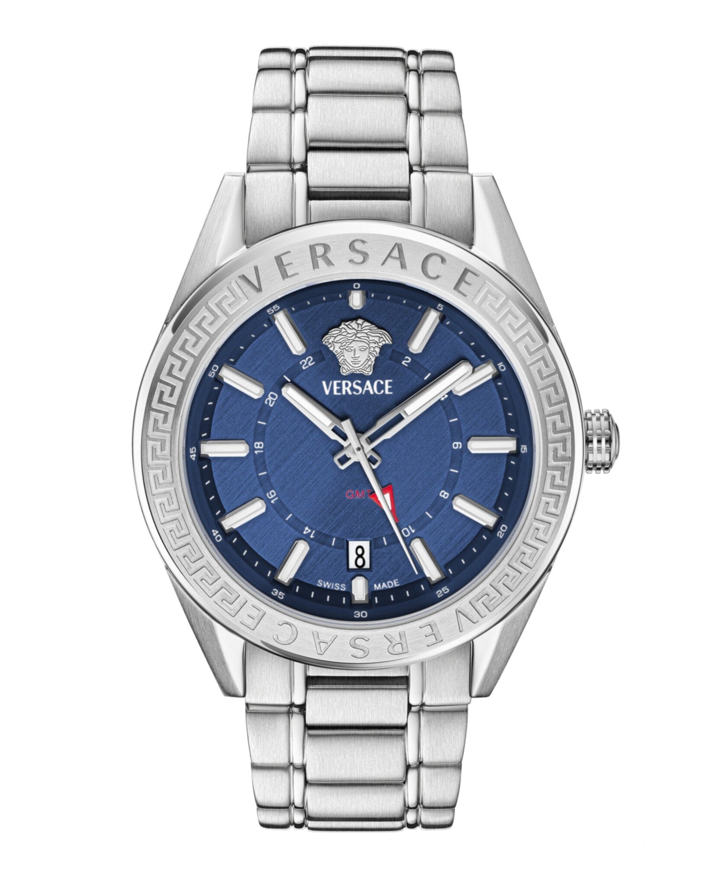 Versace V-Code GMT Bracelet Watch