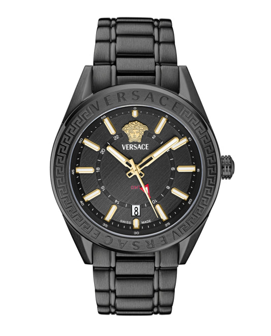 Versace V-Code GMT Bracelet Watch