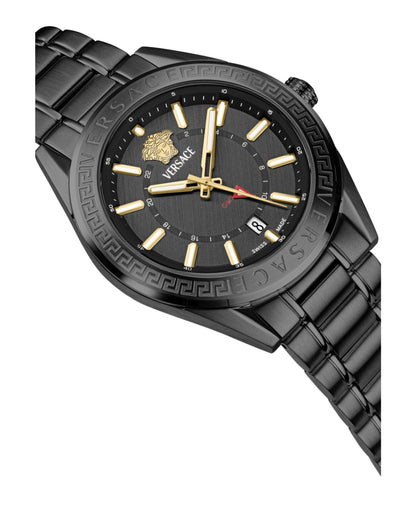 Versace V-Code GMT Bracelet Watch
