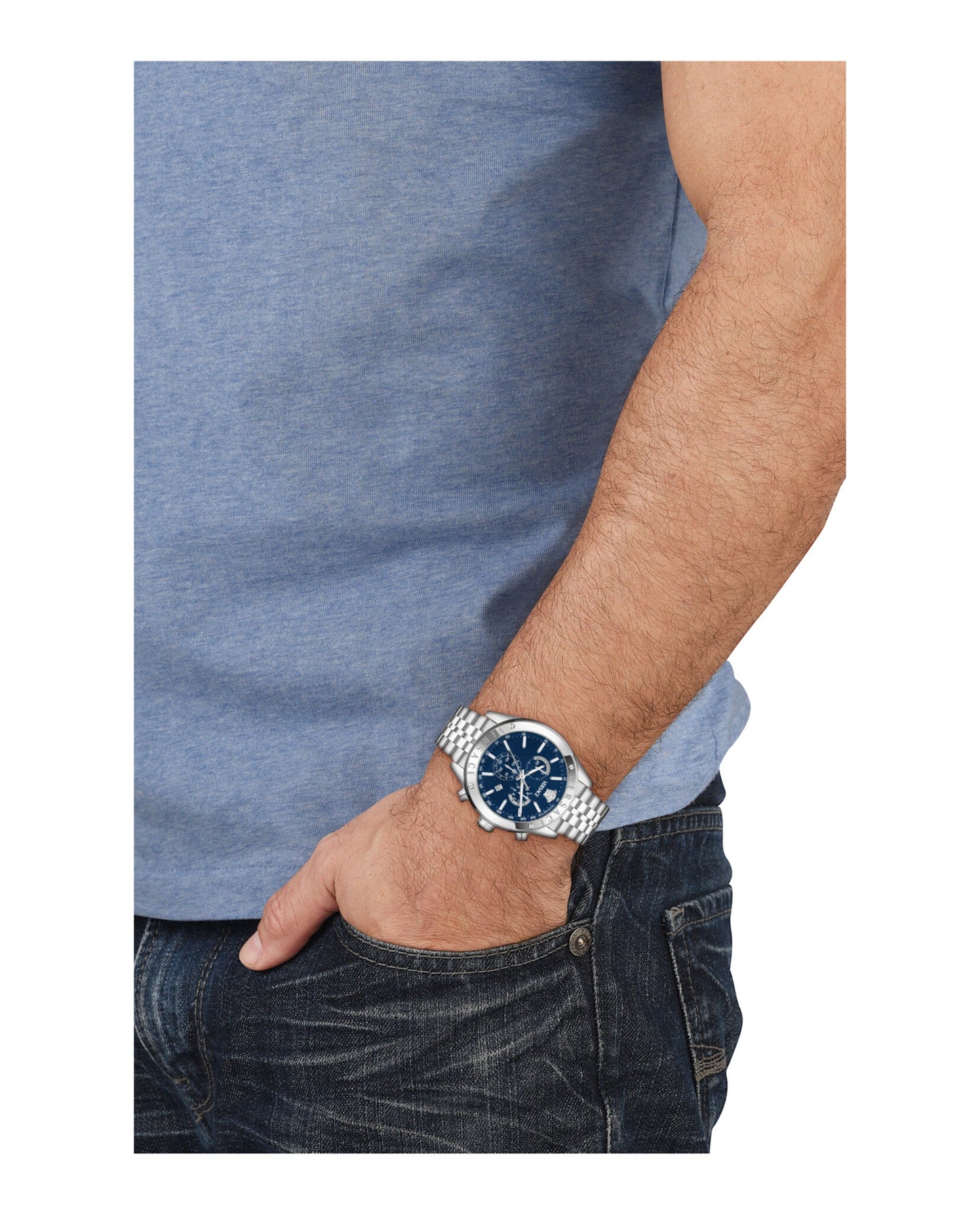 Versace Athletic Chrono Bracelet Strap