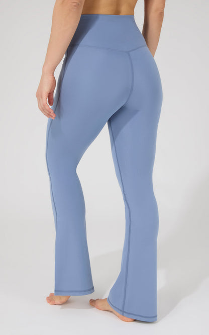 Lux Madison Crossover Elastic Free Waist 31 1/2 inch Flare Leg Pant