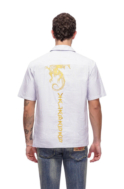 Valabasas Fugazi Button Down Shirt - White
