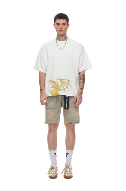 Valabasas Kuroto Denim Shorts - Vintage Wash