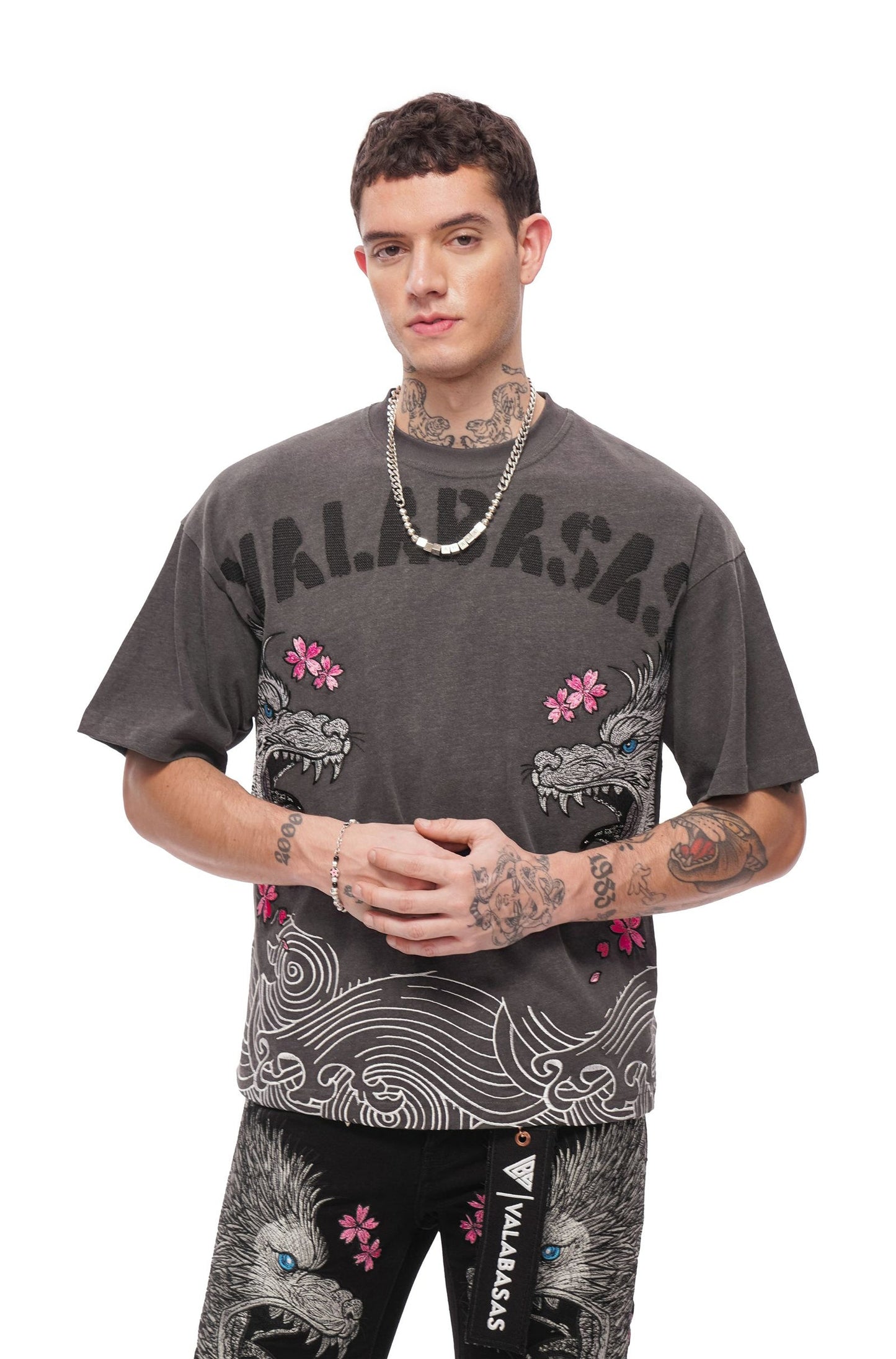 Valabasas Ikari Tee - Washed Black