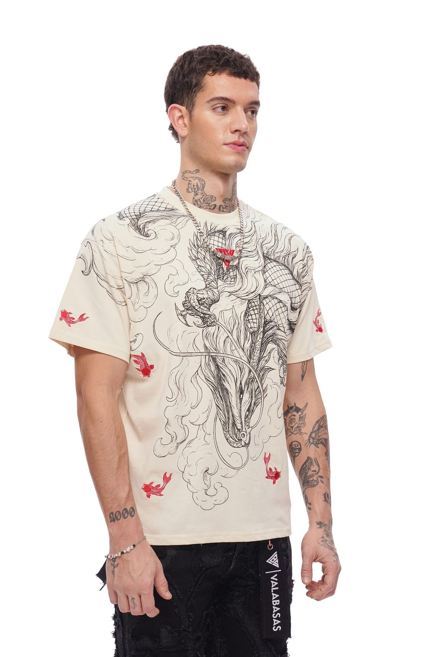 Valabasas Mythic Flow Tee - Beige